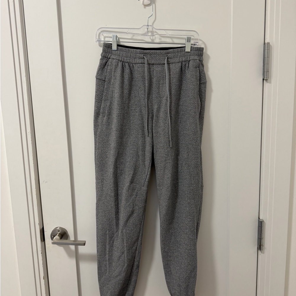 NWOT Mens Lululemon Textured Double Knit Cotton Jogger Small